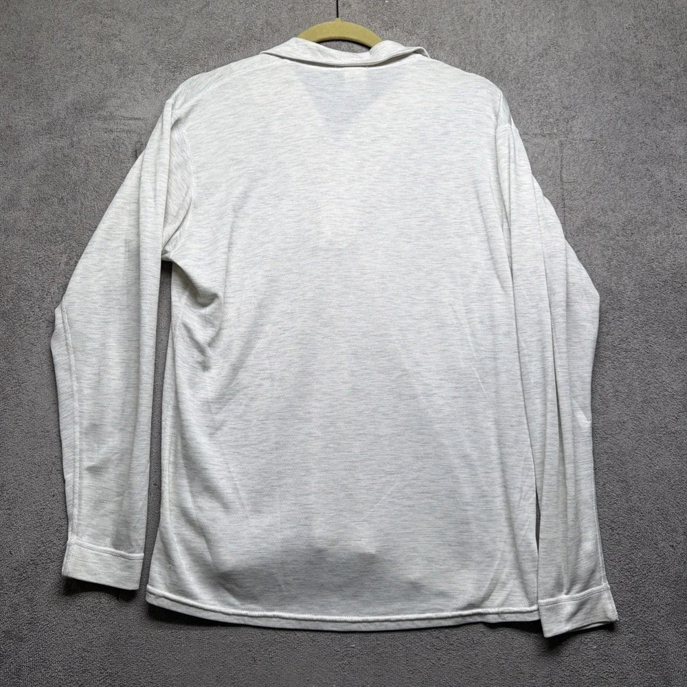 Patagonia Capilene Quarter Zip Base Layer‎ Pullover White Men's Medium